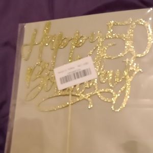 50th Birthday Cake Topper